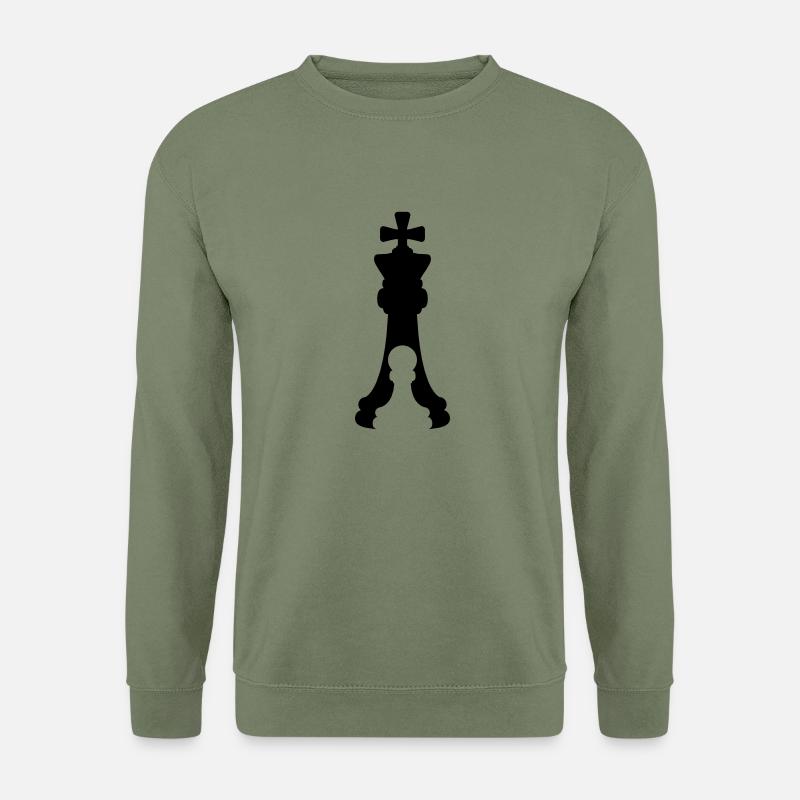 Figures Bauer König - Unisex Sweatshirt - army green