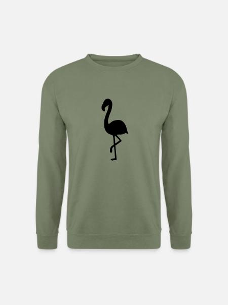 Flamingo 2 - Unisex Pullover - Armeegrün