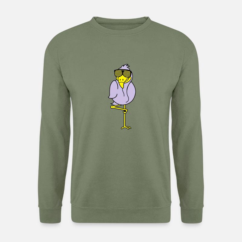 flamingo_002 - Unisex Sweatshirt - army green
