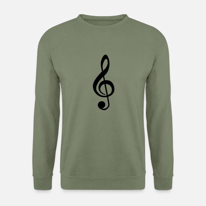 music clef - Unisex Sweatshirt - army green