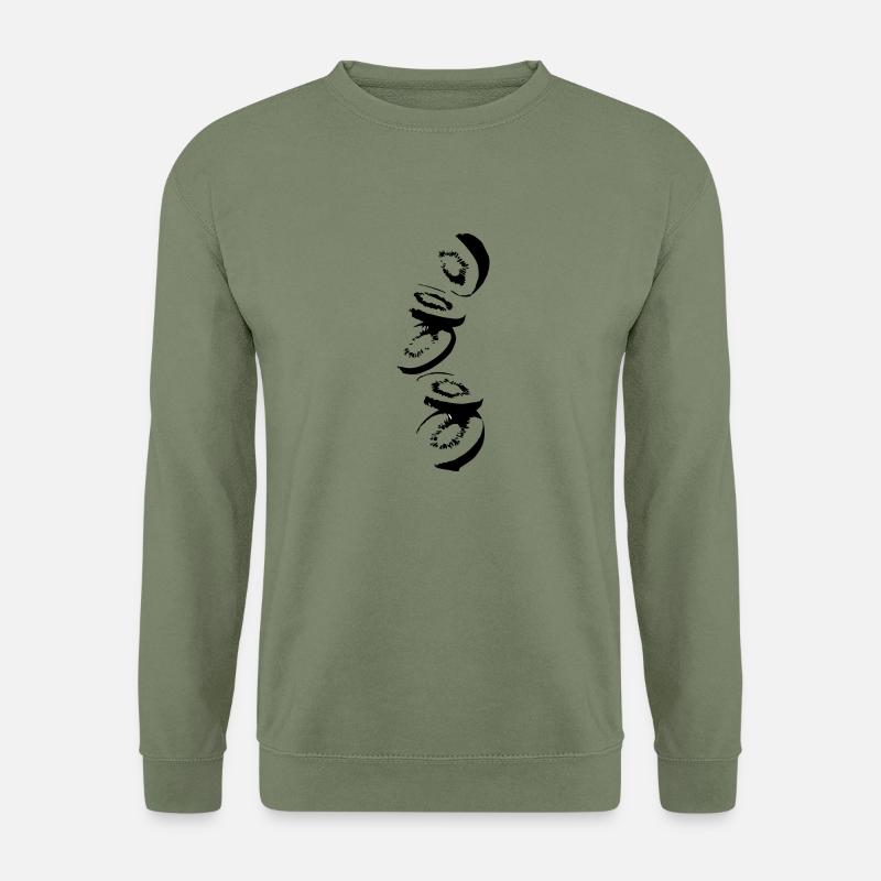 Kiwi - Unisex Pullover - Armeegrün