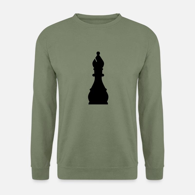 chess bishop - Unisex Sweatshirt - army green