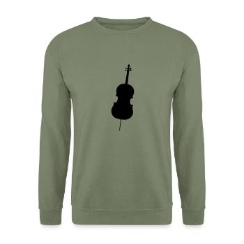 Cello - Unisex Pullover - Armeegrün - Vorne - Alina (178cm) & Michal (187cm)