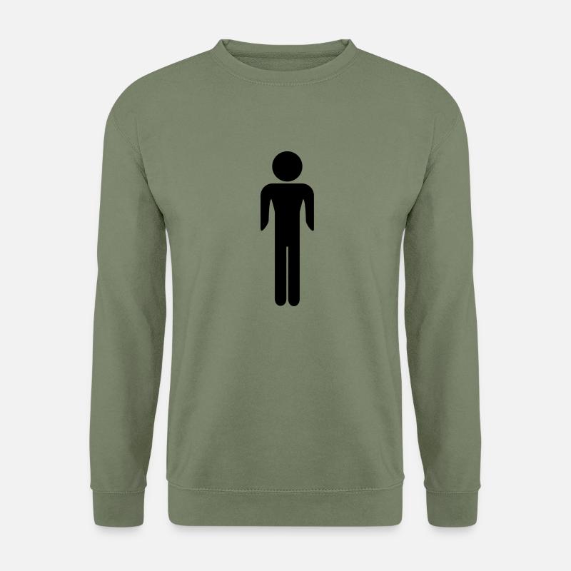 Man - Unisex Pullover - Armeegrün
