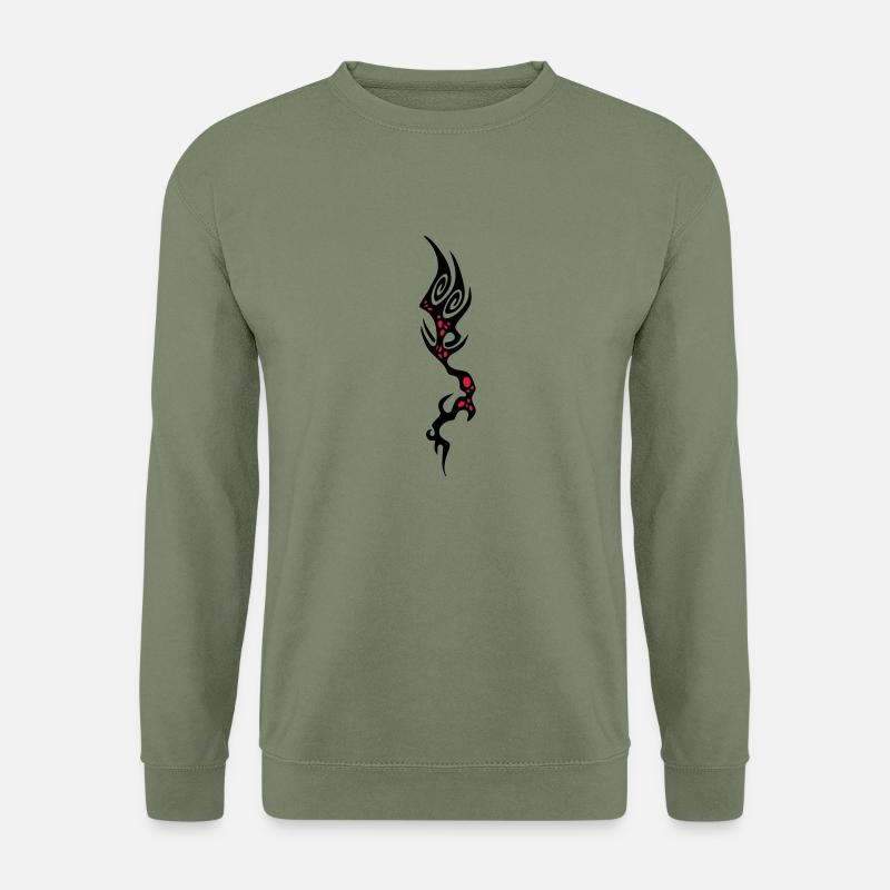 koralle - Unisex Pullover - Armeegrün