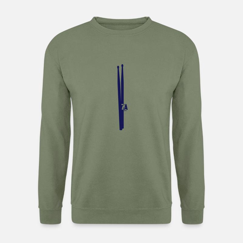 a pair of 7Adrumsticks - Unisex Pullover - Armeegrün