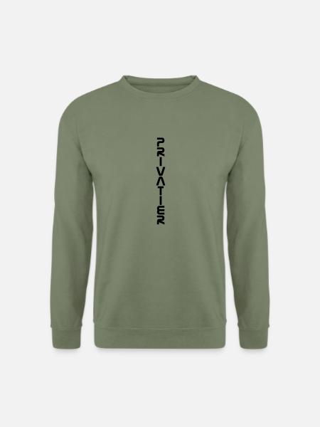Privateer - vertical - Unisex Sweatshirt - army green