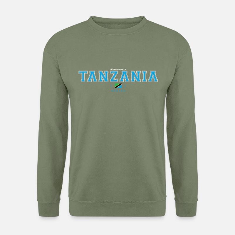Tanzania - Unisex Pullover - Armeegrün