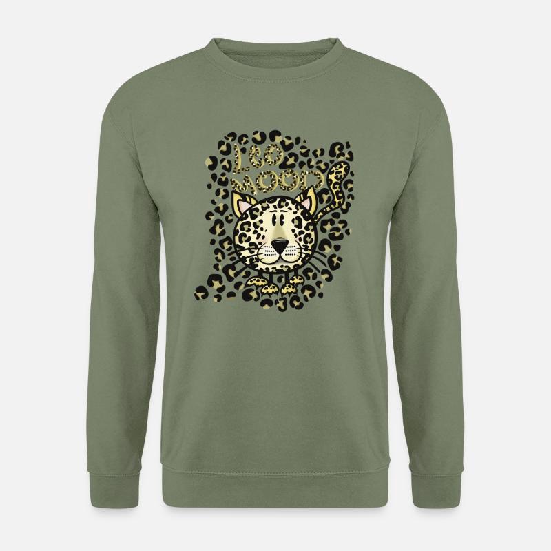 Leo Mood - Unisex Pullover - Armeegrün