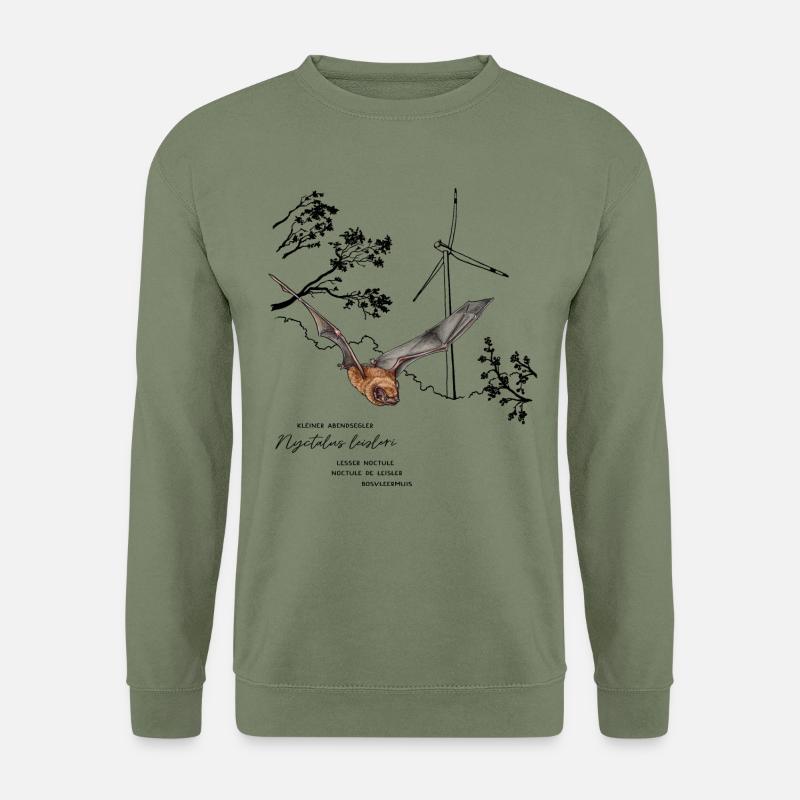 Kleiner Abendsegler - Unisex Pullover - Armeegrün