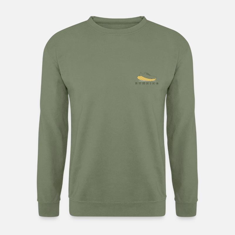 Running - Laufschuh - Unisex Pullover - Armeegrün