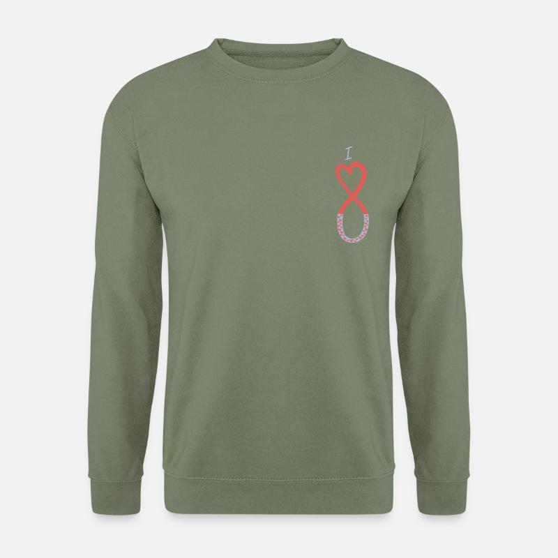 Powerful Love - Unisex Sweatshirt - army green