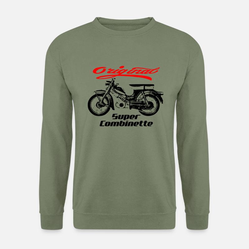 Zündapp Super Cobinette Moped Kult - Unisex Pullover - Armeegrün