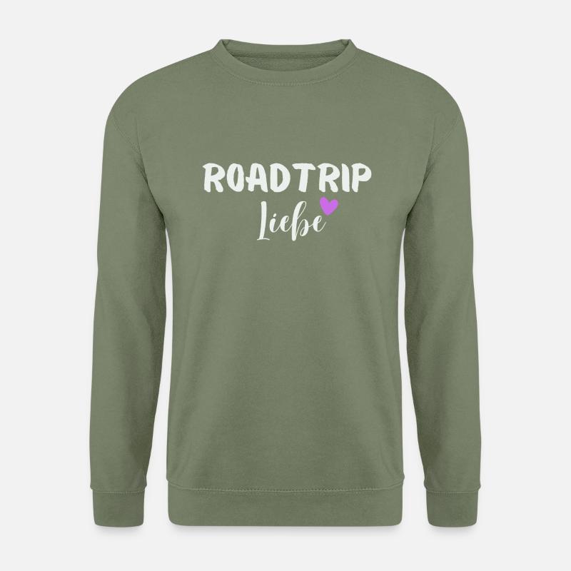 Roadtrip Liebe - Unisex Pullover - Armeegrün