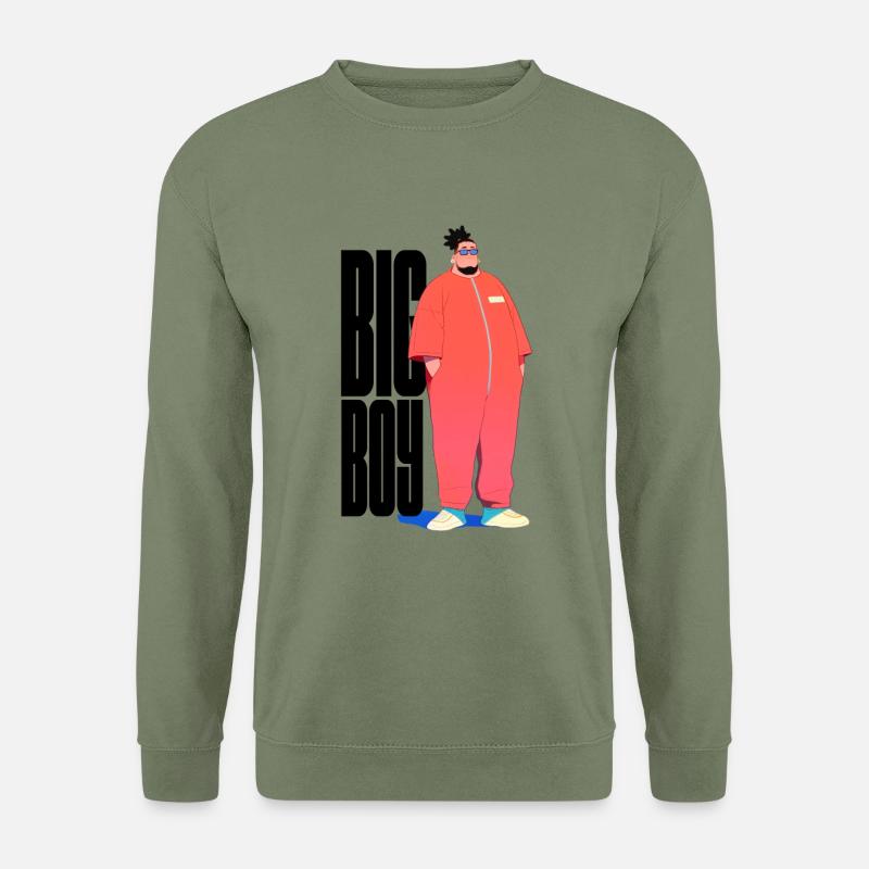 Big Boy Style, Big Boy Oversized Style - Unisex Pullover - Armeegrün