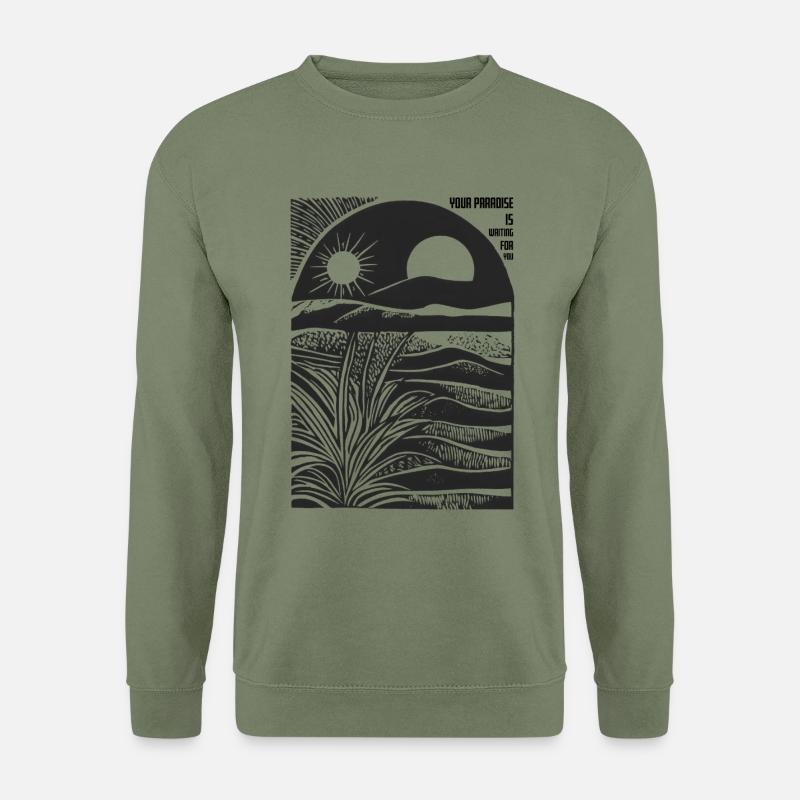 Paradise - Unisex Sweatshirt - army green