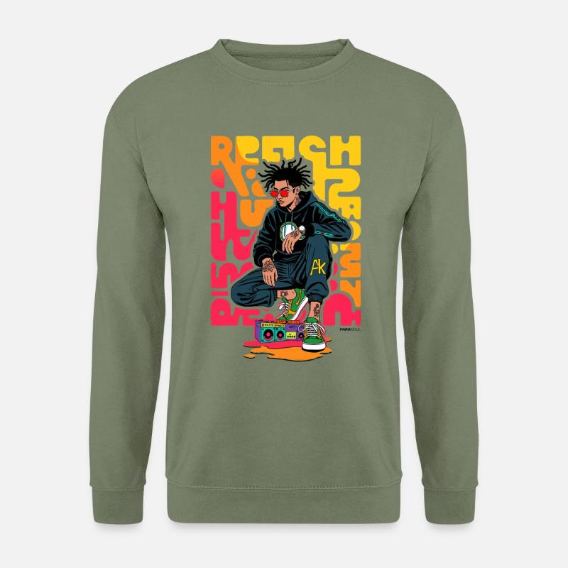 Urban Style - Unisex Pullover - Armeegrün