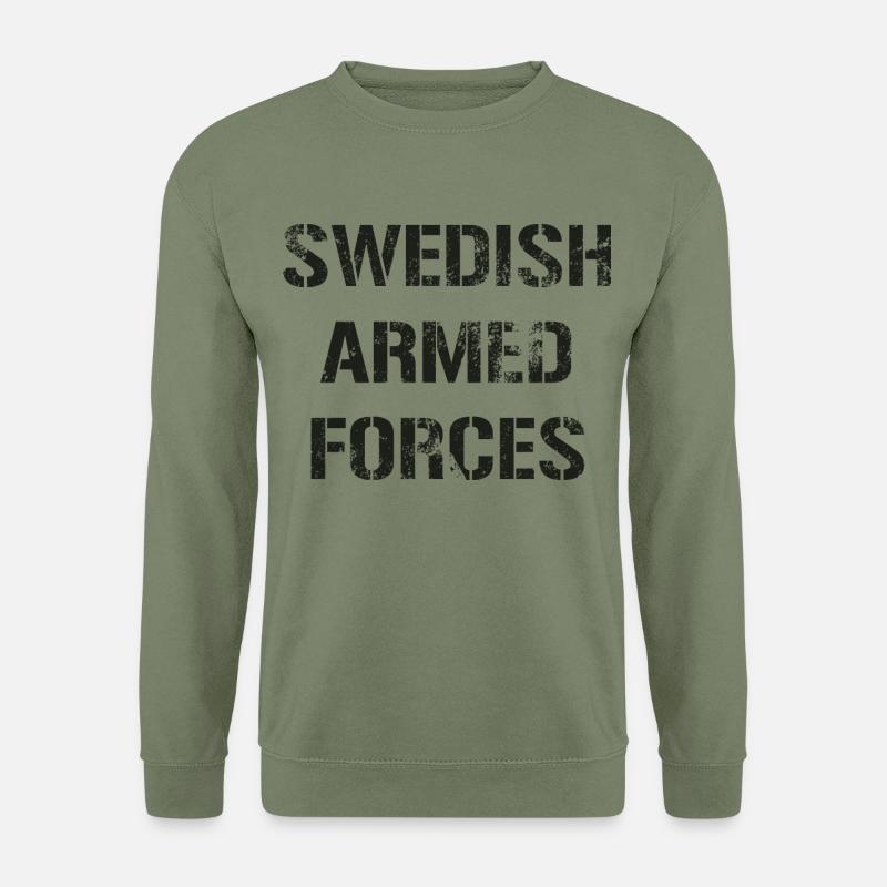 SWEDISH ARMED FORCES - Rugged - Unisex Sweatshirt - army green