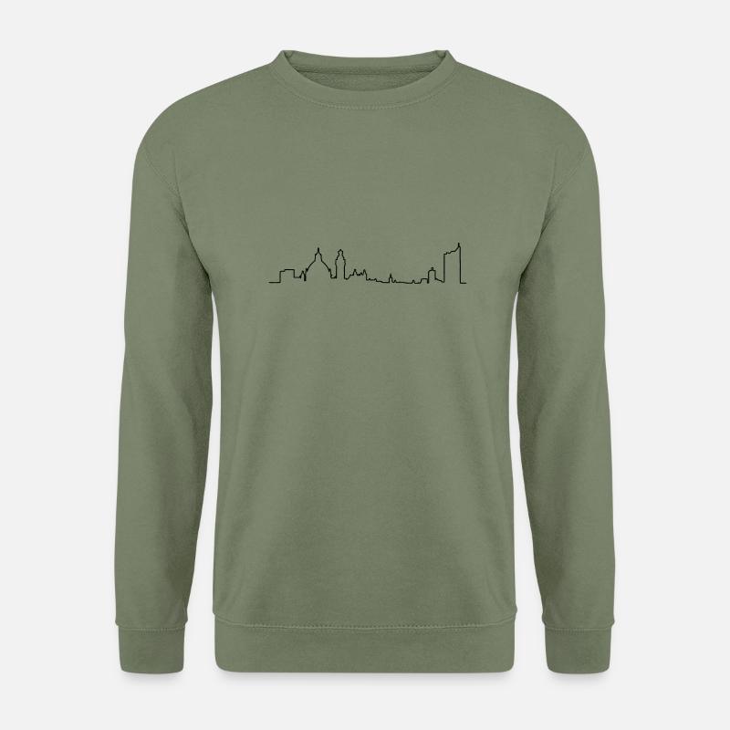 Leipzig - Unisex Pullover - Armeegrün