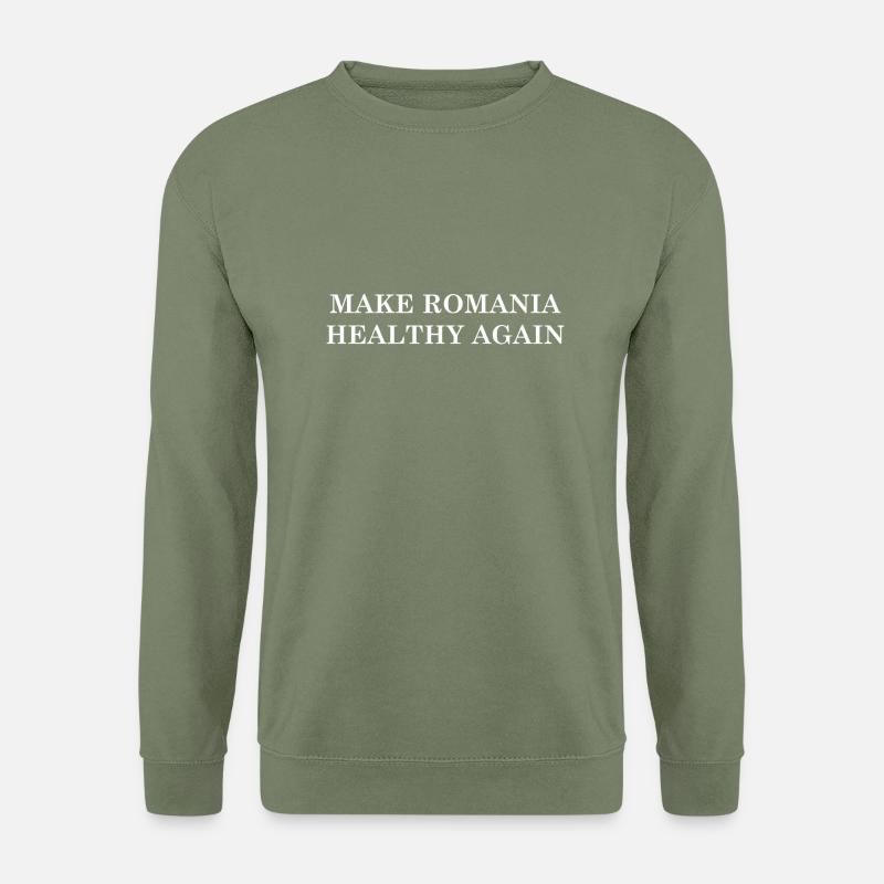 Make Romania Healthy Again - Unisex Sweatshirt - army green