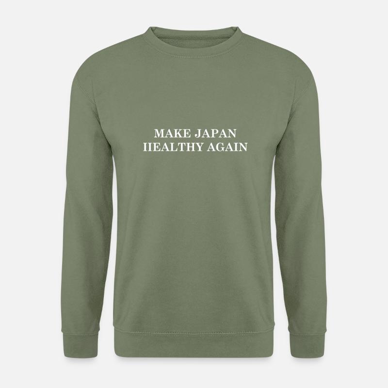 Make Japan Healthy Again - Unisex Sweatshirt - army green