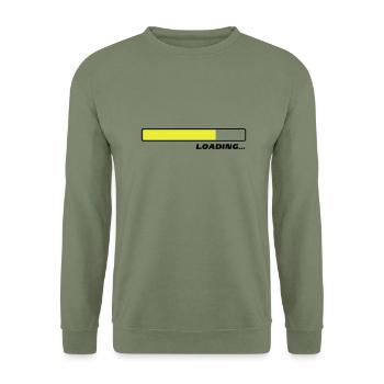 Chargement en cours ... 2c - Sweat-shirt Unisexe - vert militaire - Devant - Alina (178cm) & Michal (187cm)