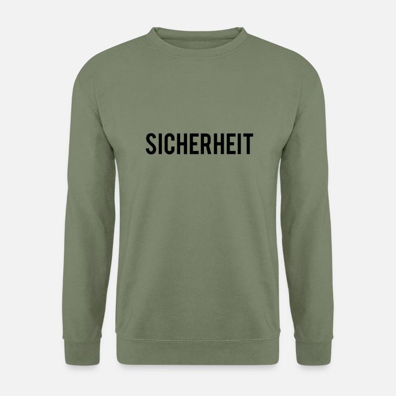 sicherheit - Unisex Pullover - Armeegrün