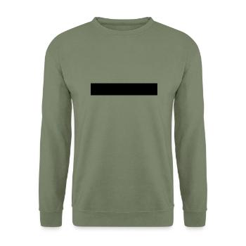 Linie - Unisex Pullover - Armeegrün - Vorne - Alina (178cm) & Michal (187cm)