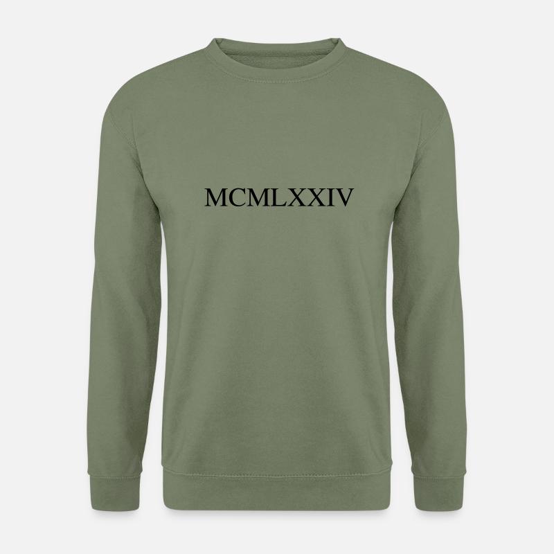 1974 - Unisex Pullover - Armeegrün