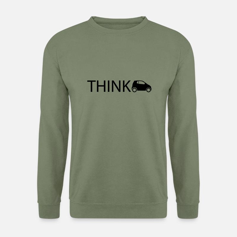 think smart - Unisex Pullover - Armeegrün