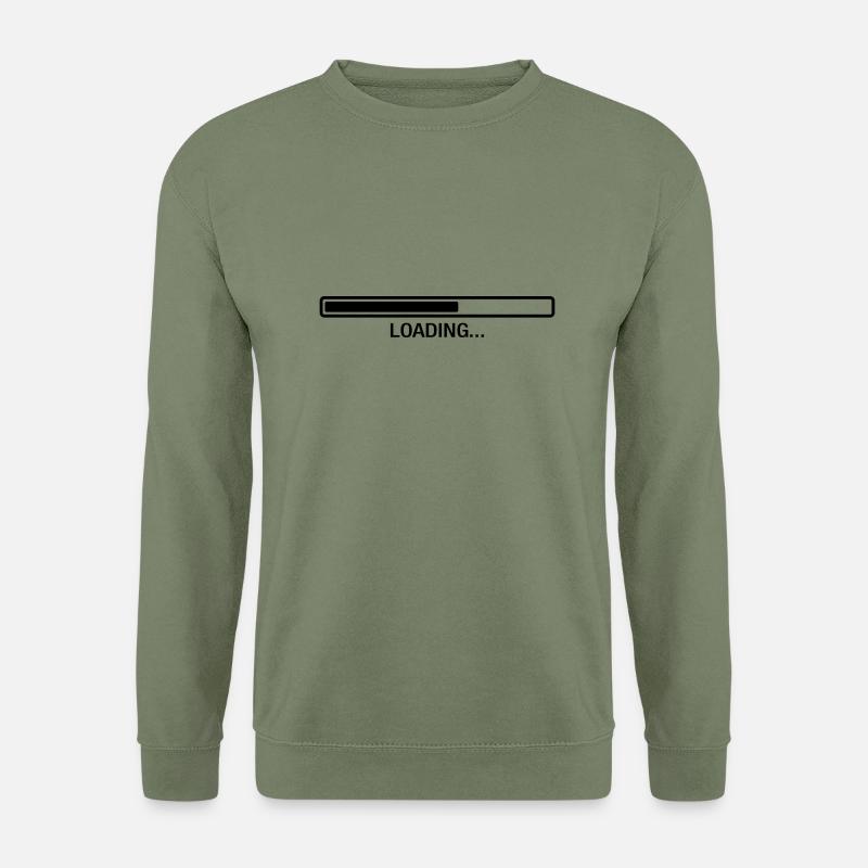 loading_bar_f1 - Unisex Pullover - Armeegrün