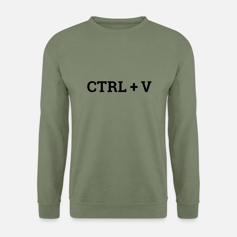 ctrl+v - Unisex Pullover - Armeegrün