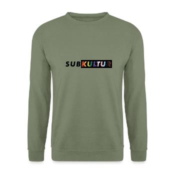 SUBKULTUR CSD - Unisex Pullover - Armeegrün - Vorne - Alina (178cm) & Michal (187cm)