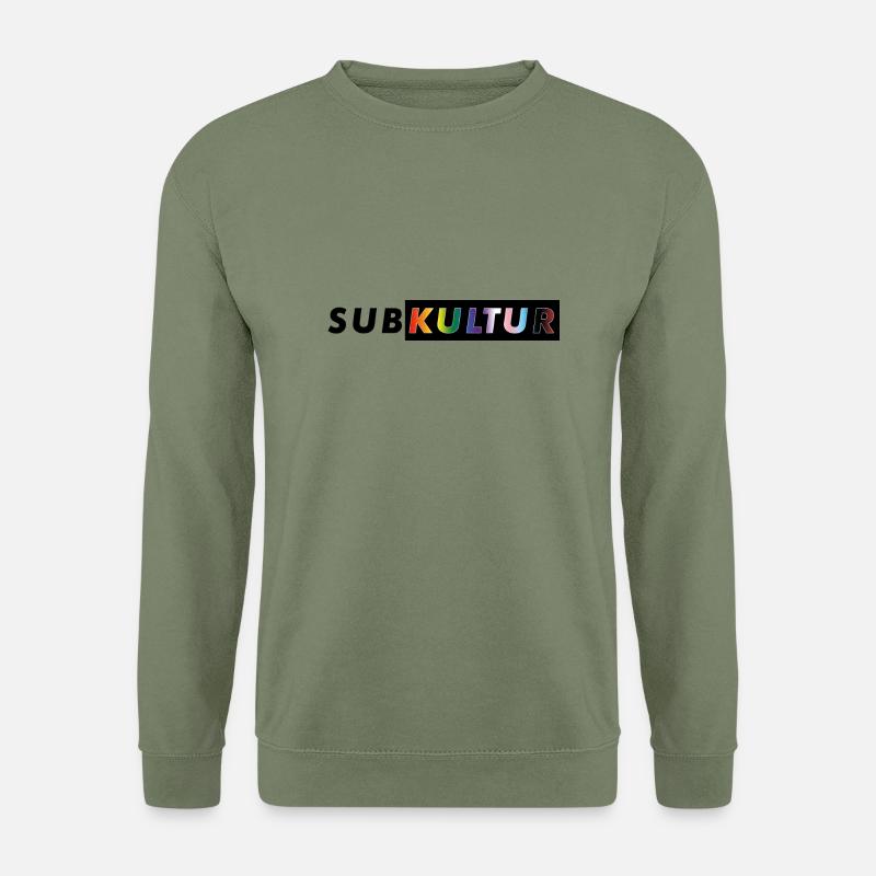 SUBKULTUR CSD - Unisex Pullover - Armeegrün