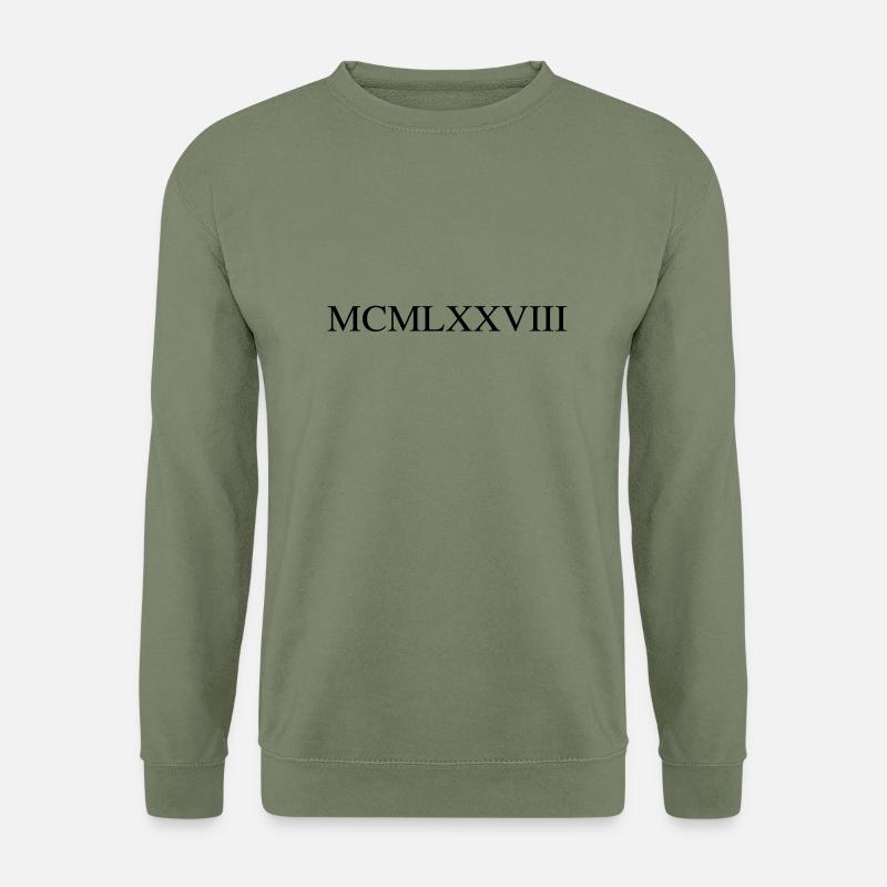1978 - Sweat-shirt Unisexe - vert militaire