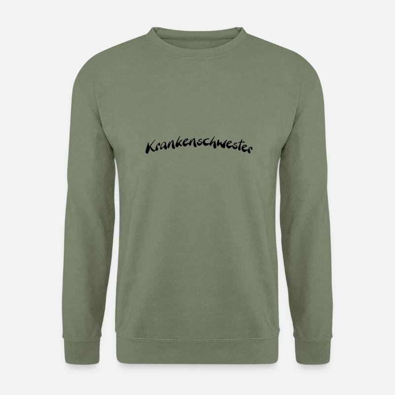 Krankenschwester - Unisex Pullover - Armeegrün