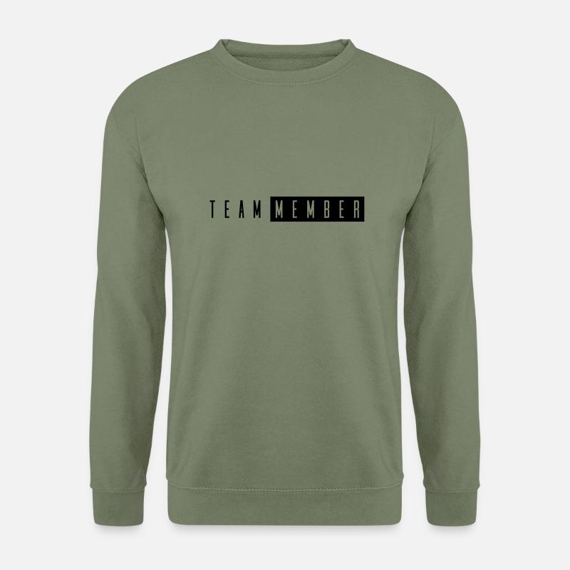 team member - Unisex Pullover - Armeegrün