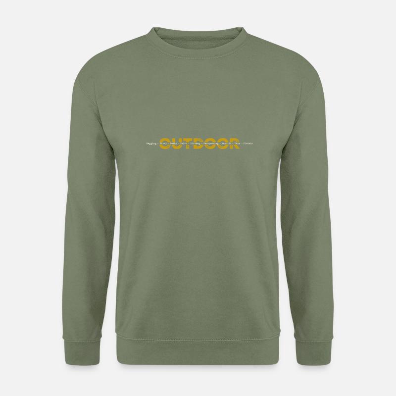 outdoor3 - Unisex Pullover - Armeegrün