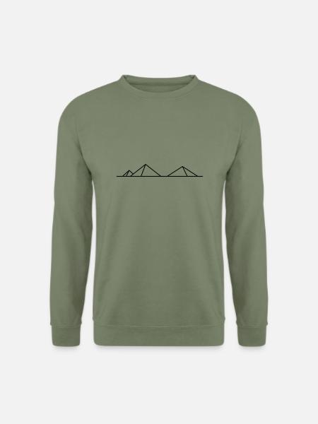 Pyramids - Unisex Sweatshirt - army green