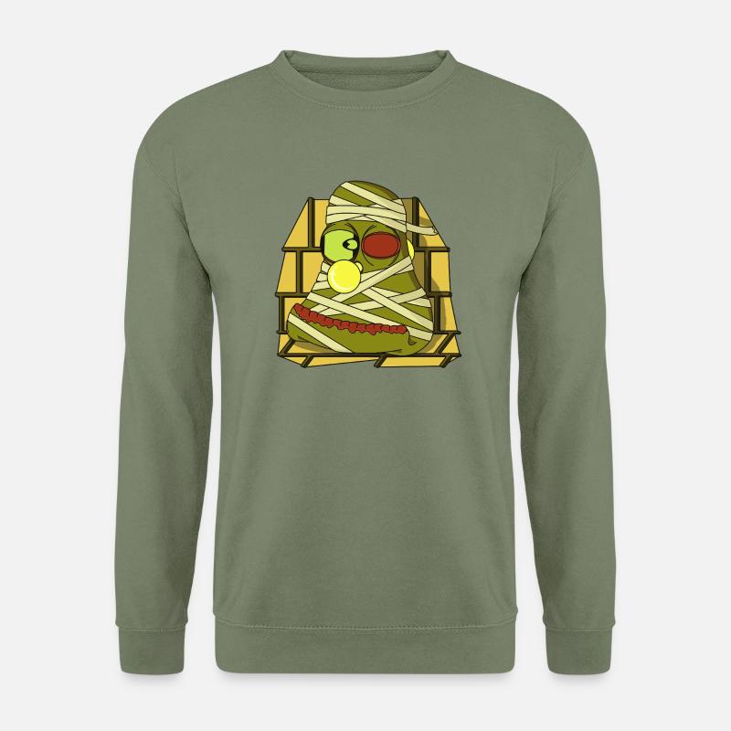 TOTE SPRACHEN - Unisex Pullover - Armeegrün