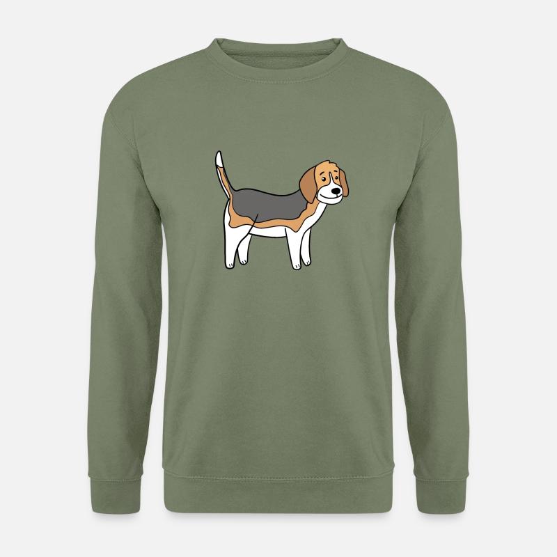 Beagle - Unisex Pullover - Armeegrün