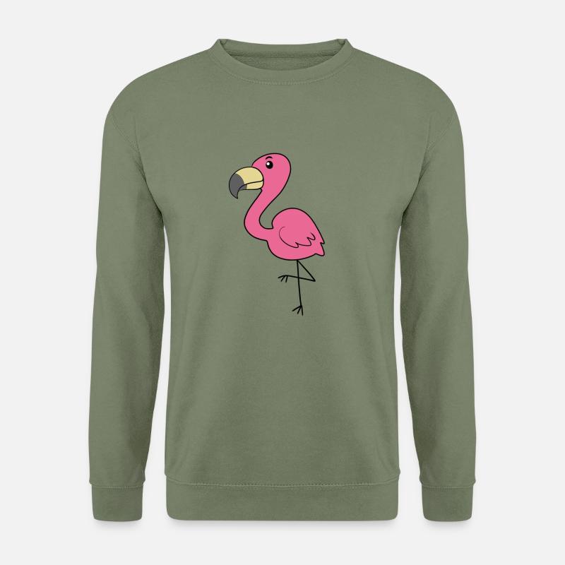 Flamingo - Unisex Pullover - Armeegrün