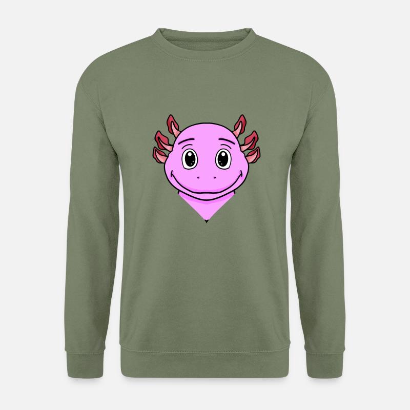 Axolotl - Unisex Pullover - Armeegrün