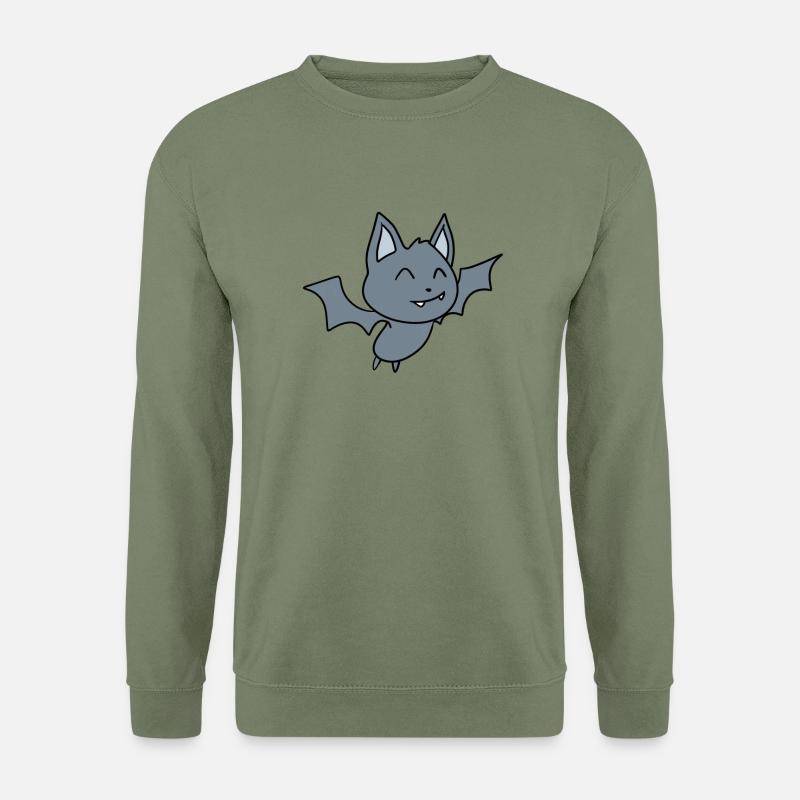 Fledermaus - Unisex Pullover - Armeegrün