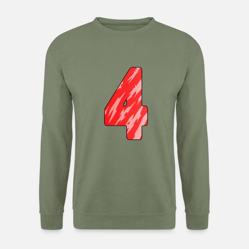 4 - Unisex Pullover - Armeegrün