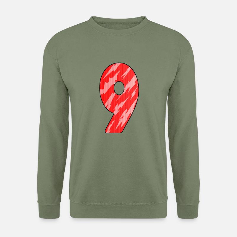 9 - Unisex Pullover - Armeegrün