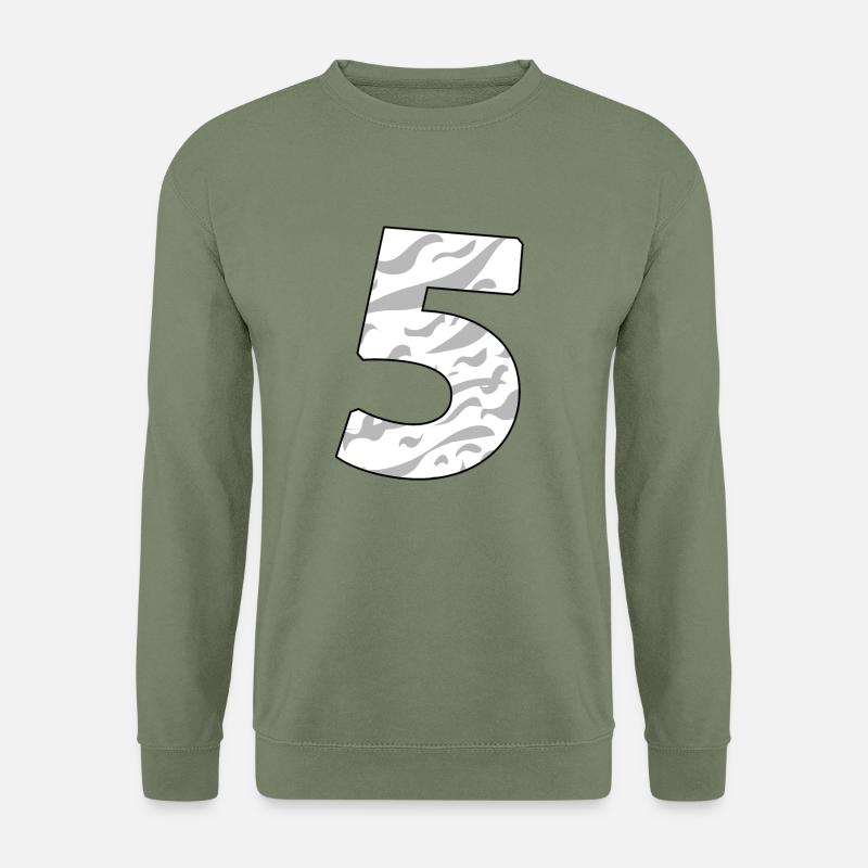 5 - Unisex Pullover - Armeegrün