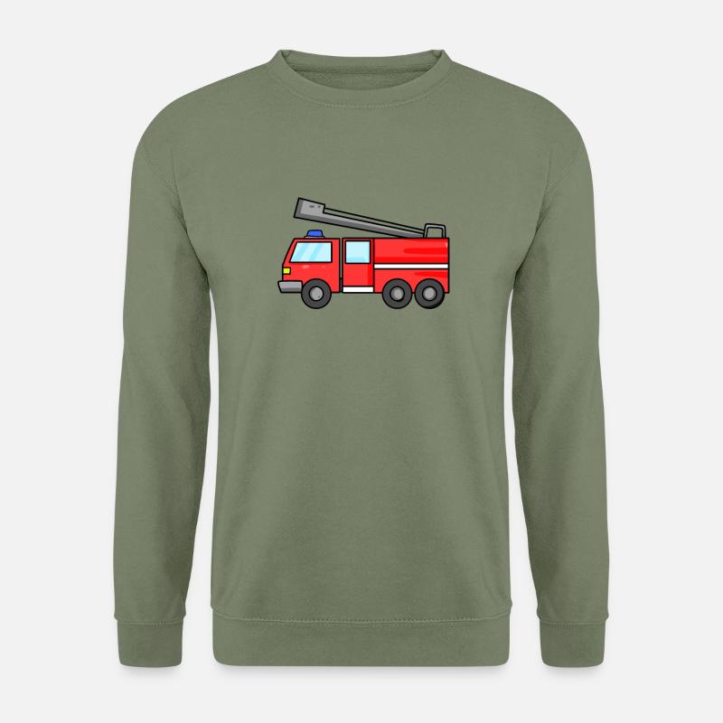 Fire Brigade Car - Unisex Sweatshirt - army green
