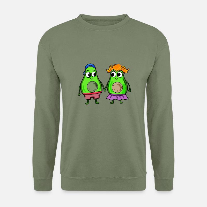 Avocado pair - Unisex Sweatshirt - army green