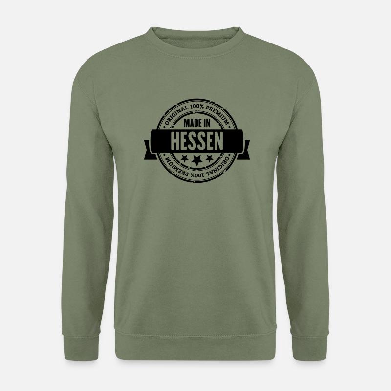Made in Hessen - Unisex Pullover - Armeegrün